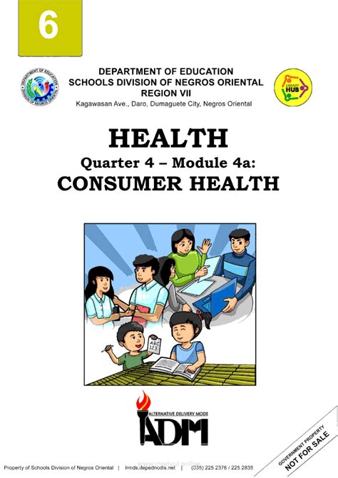 health quarter 4 module 1 grade 10